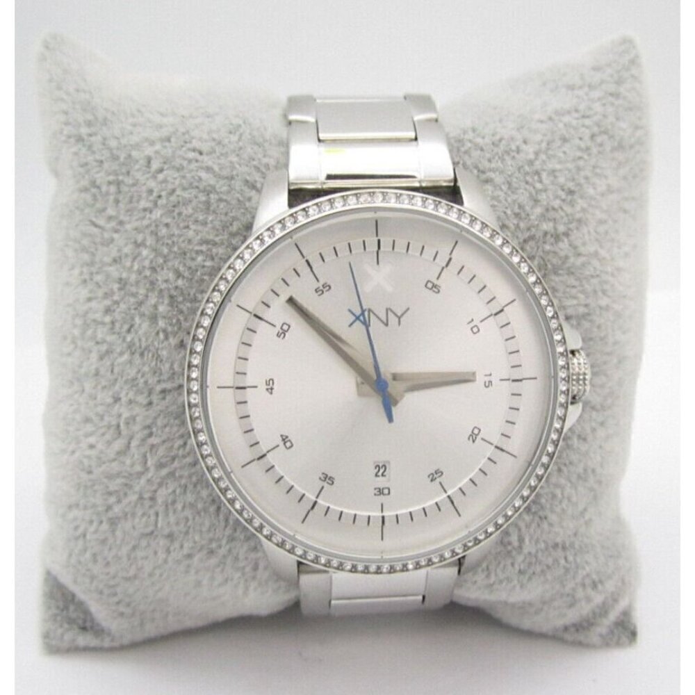 Women XNY Quartz WR‎ Analog 40mm Dial Round Watch (G776) "New Battery"